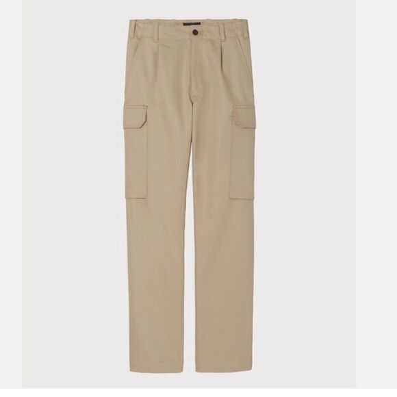 NWT Nili Lotan Yannic Cargo Pant Khaki Size 2 - Picture 12 of 15